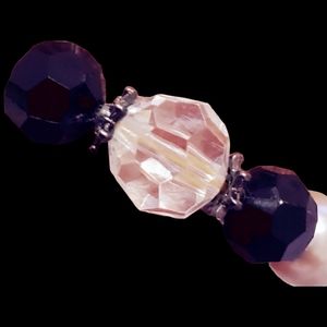 VINTAGE Bracelet, Beads, Crystals & Pearls. Circa 1980's